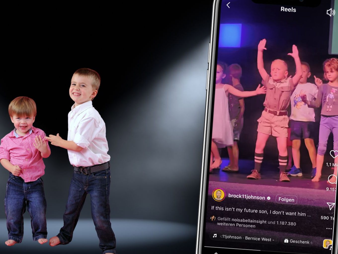 Ein kleiner Junge wird zum Star, indem er auf einer Bühne umgeben von anderen Kindern mit großer Begeisterung und Talent tanzt, und begeistert damit das Publikum und Online-Zuschauer. Ein kleiner Junge wird zum Star, indem er auf einer Bühne umgeben von anderen Kindern mit großer Begeisterung und Talent tanzt, und begeistert damit das Publikum und Online-Zuschauer.