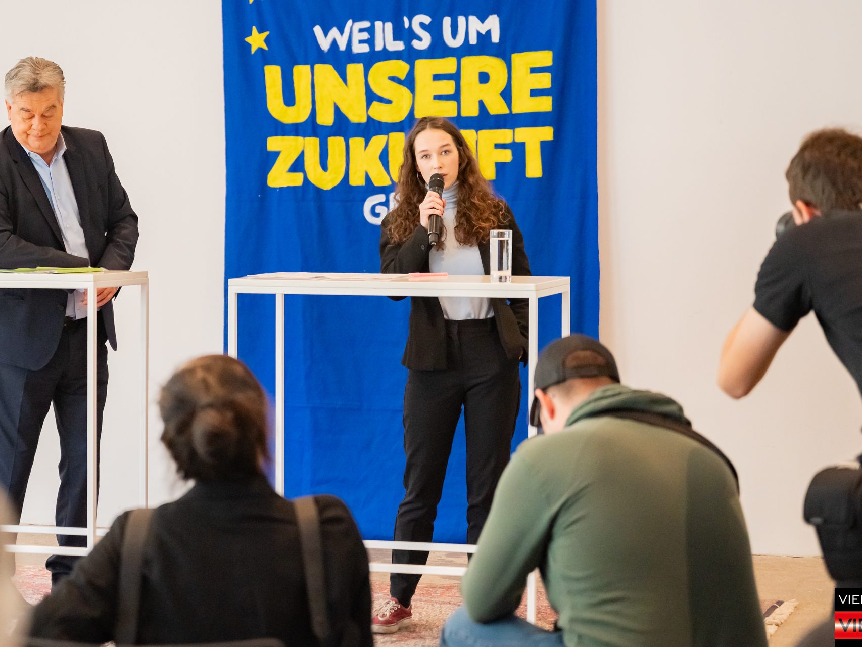 22012024 mit W. Kogler Bewerbung zur Spitzenkandidatur der Grünen für die EU-Wahl