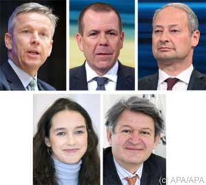 Die Spitzenkandidaten der Parteien für die EU-Wahl 2024