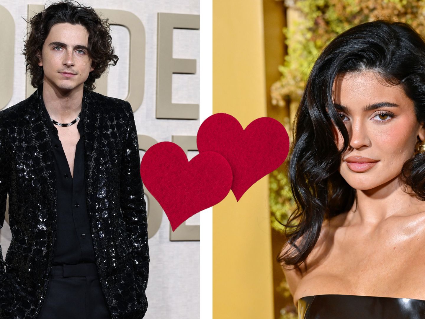 Timothée Chalamet und Kylie Jenner stehlen bei den Globes die Show.