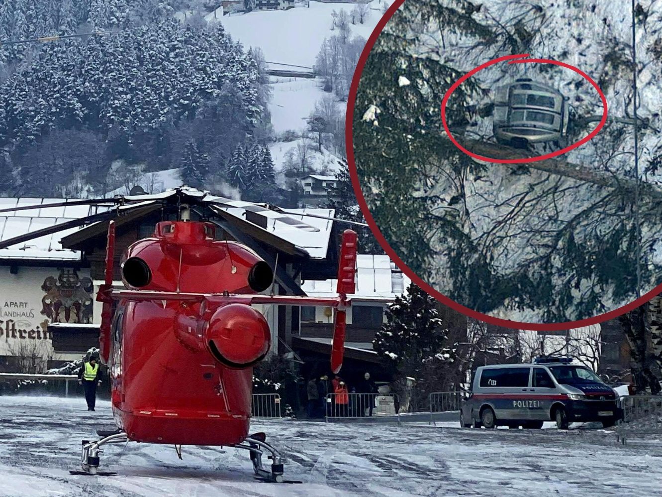 Update nach dem Gondelabsturz in Hochoetz.