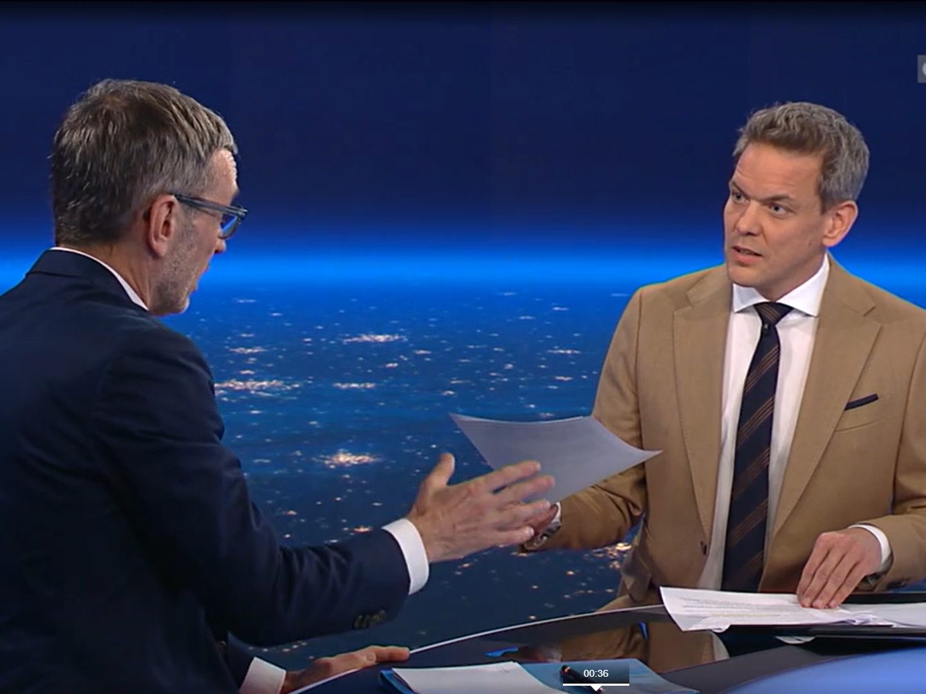 Herbert Kickl in der Zib2. Herbert Kickl in der Zib2.
