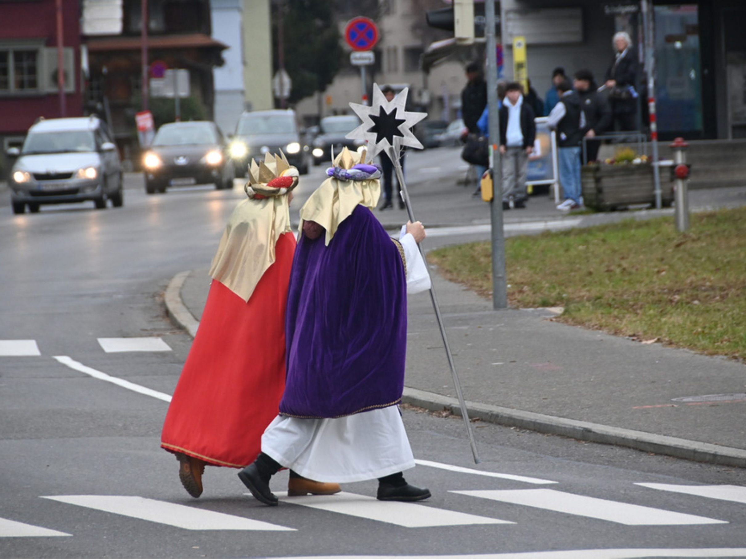 Die Heiligen Drei Könige waren auch in Götzis unterwegs. Die Heiligen Drei Könige waren auch in Götzis unterwegs.