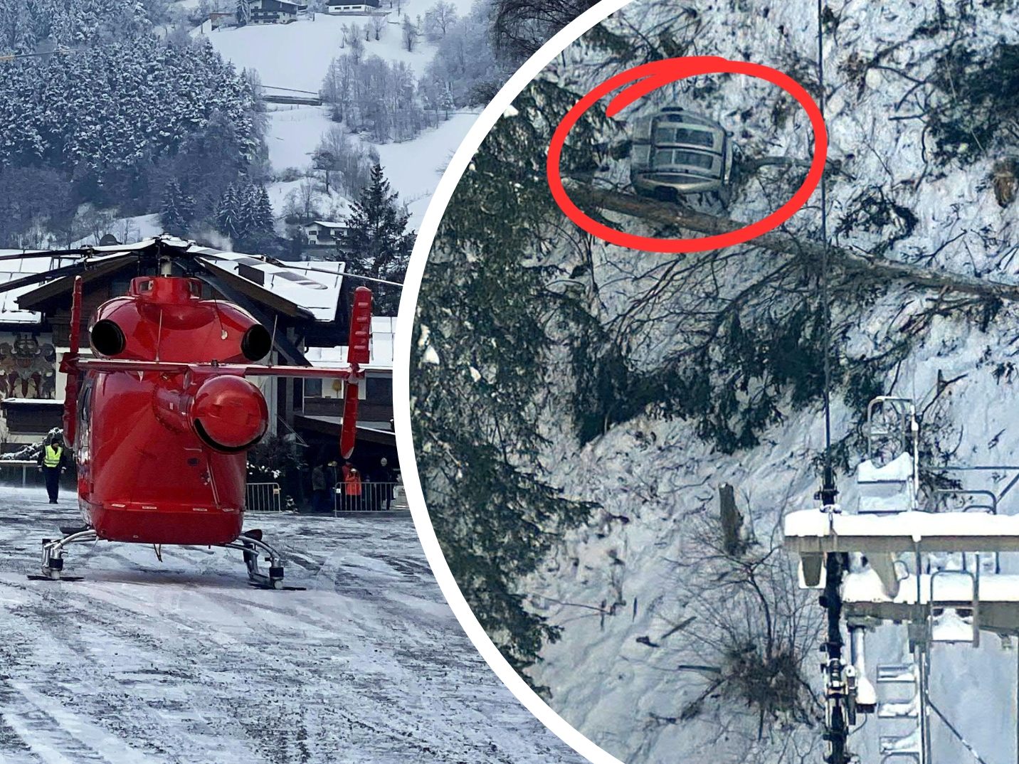 Am Dienstag kam es zu einem tragischen Gondel-Unglück.