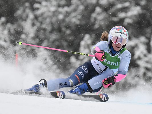 Marta Bassino stand in dieser Saison noch nicht auf dem Podest Marta Bassino stand in dieser Saison noch nicht auf dem Podest