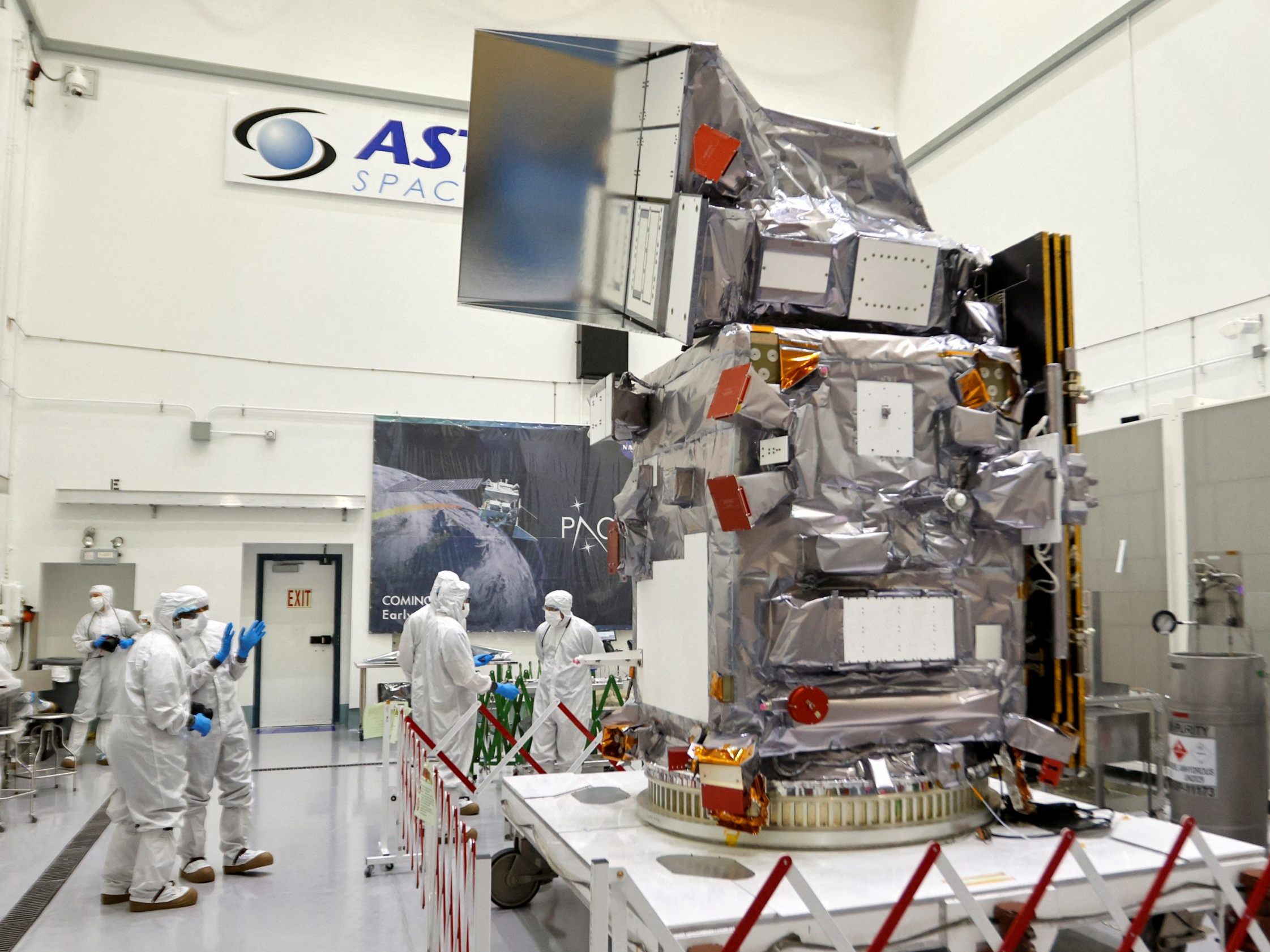 Der NASA-Klimasatellit mit Technik aus Österreich startet am Dienstag.
