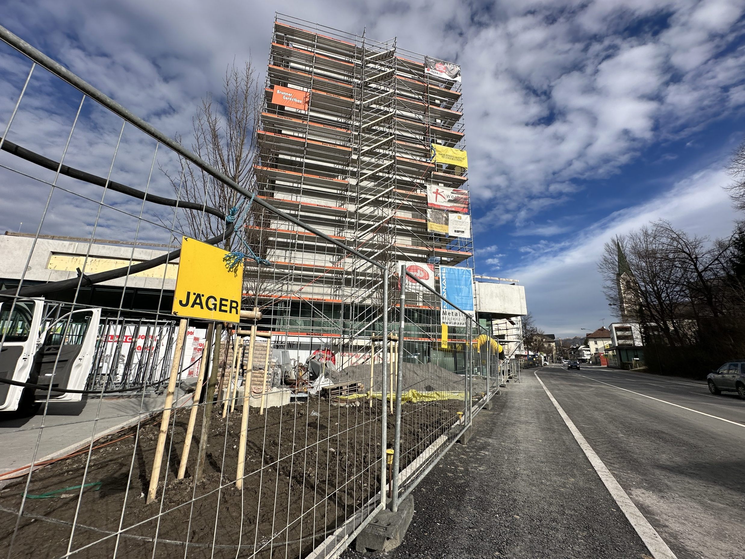 Der neue Eurospar Dornbirn-Rose nimmt Gestalt an.