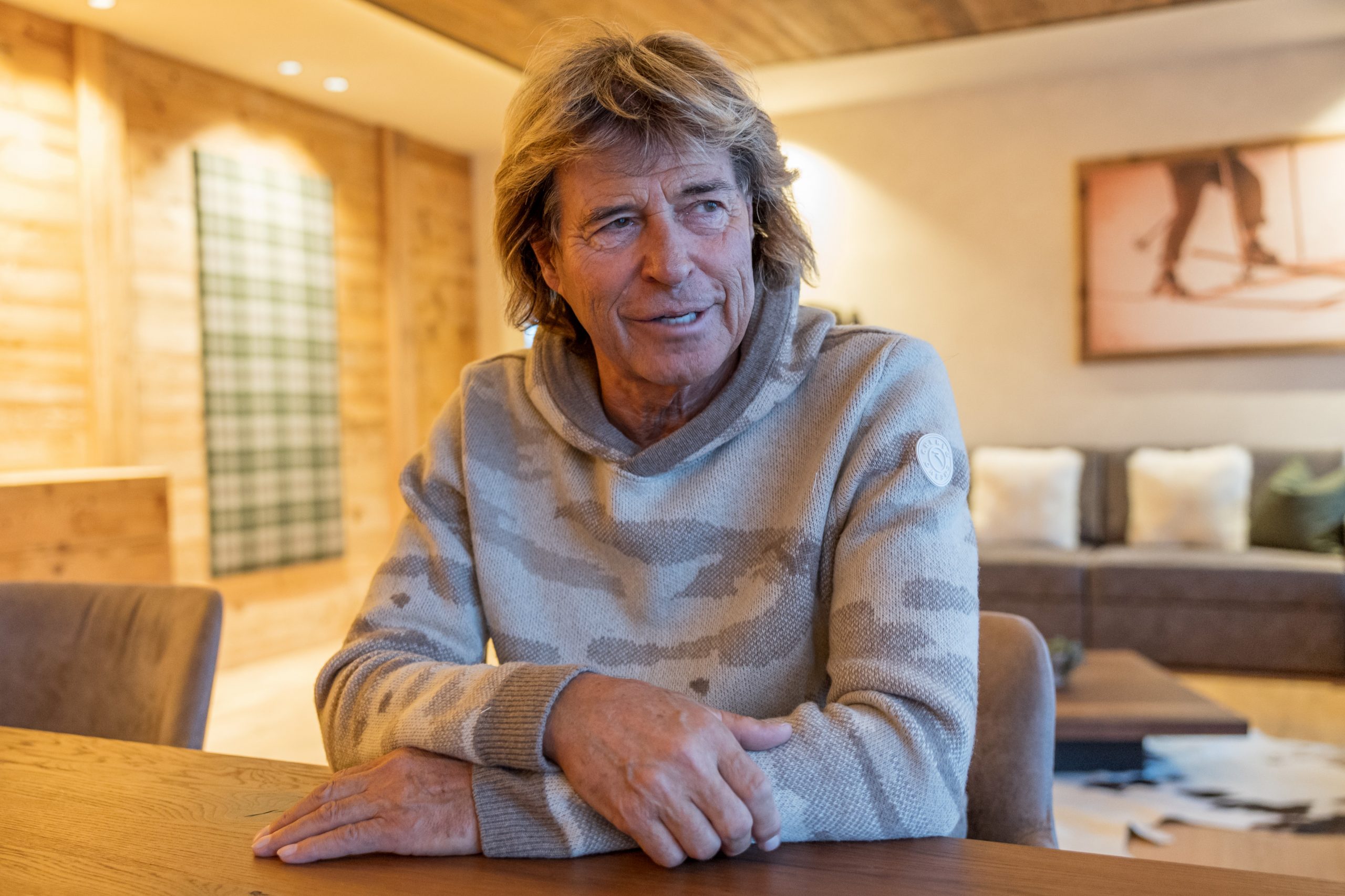 Johann "Hansi" Hinterseer am Mittwoch, 24. Jänner 2024, im Rahmen eines Interviews mit der APA-Austria Presse Agentur in Kitzbühel. Hansi Hinterseer feiert am 02. Februar 2024 seinen 70. Geburtstag. Johann "Hansi" Hinterseer am Mittwoch, 24. Jänner 2024, im Rahmen eines Interviews mit der APA-Austria Presse Agentur in Kitzbühel. Hansi Hinterseer feiert am 02. Februar 2024 seinen 70. Geburtstag.