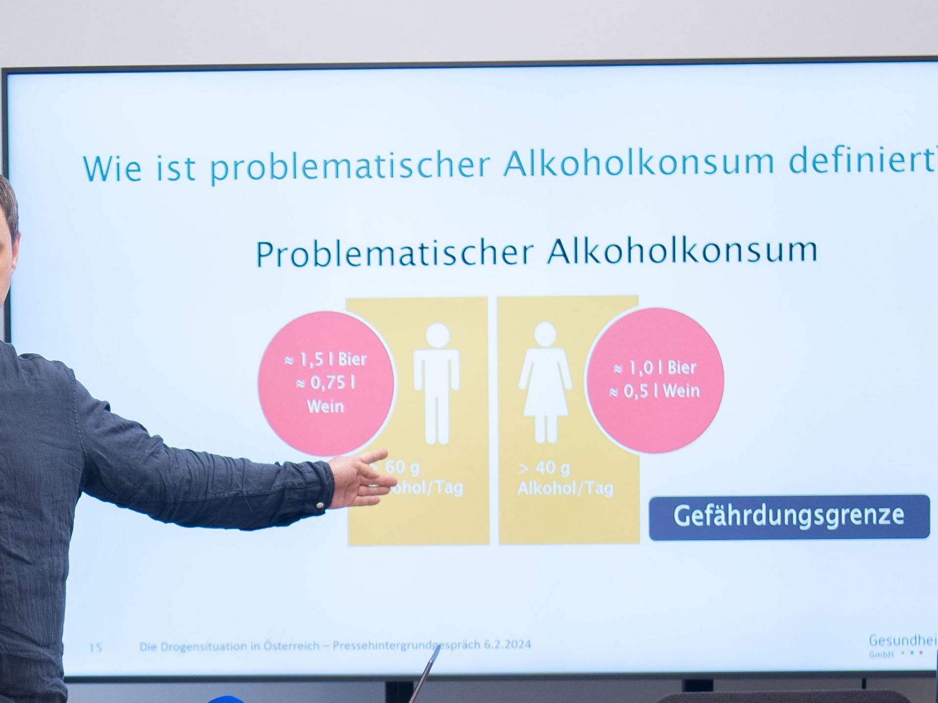 Experten: Österreich ist ein Hochkonsumland für Alkohol.