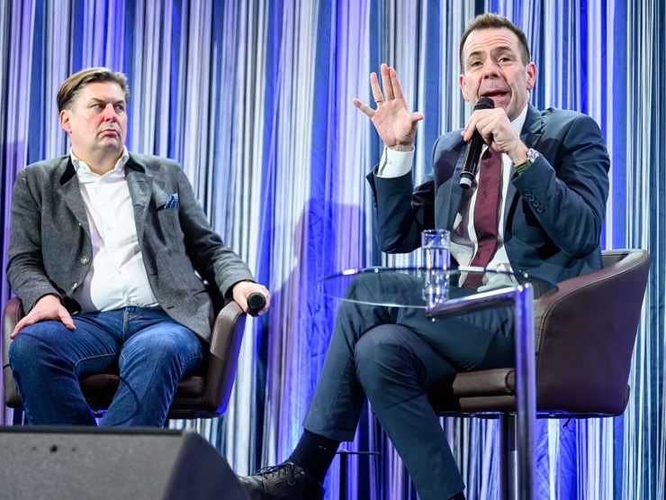Krah kam auf Einladung der FPÖ nach Wien.