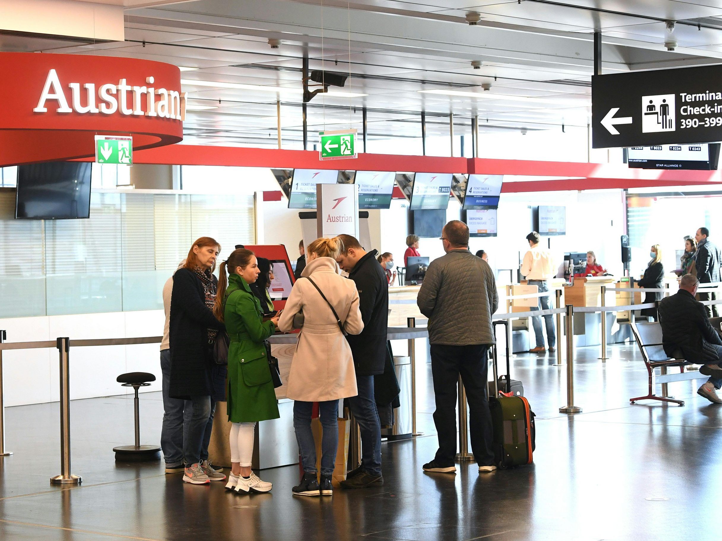 Die AUA will Passagiere bei Einschränkungen informieren. Die AUA will Passagiere bei Einschränkungen informieren.