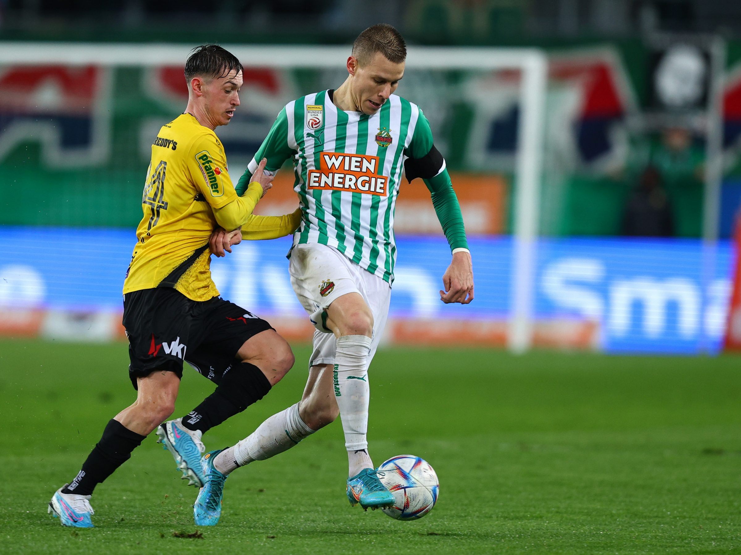 Pejic blieb in 36 Pflichtspielen für Rapid Wien ohne Treffer.