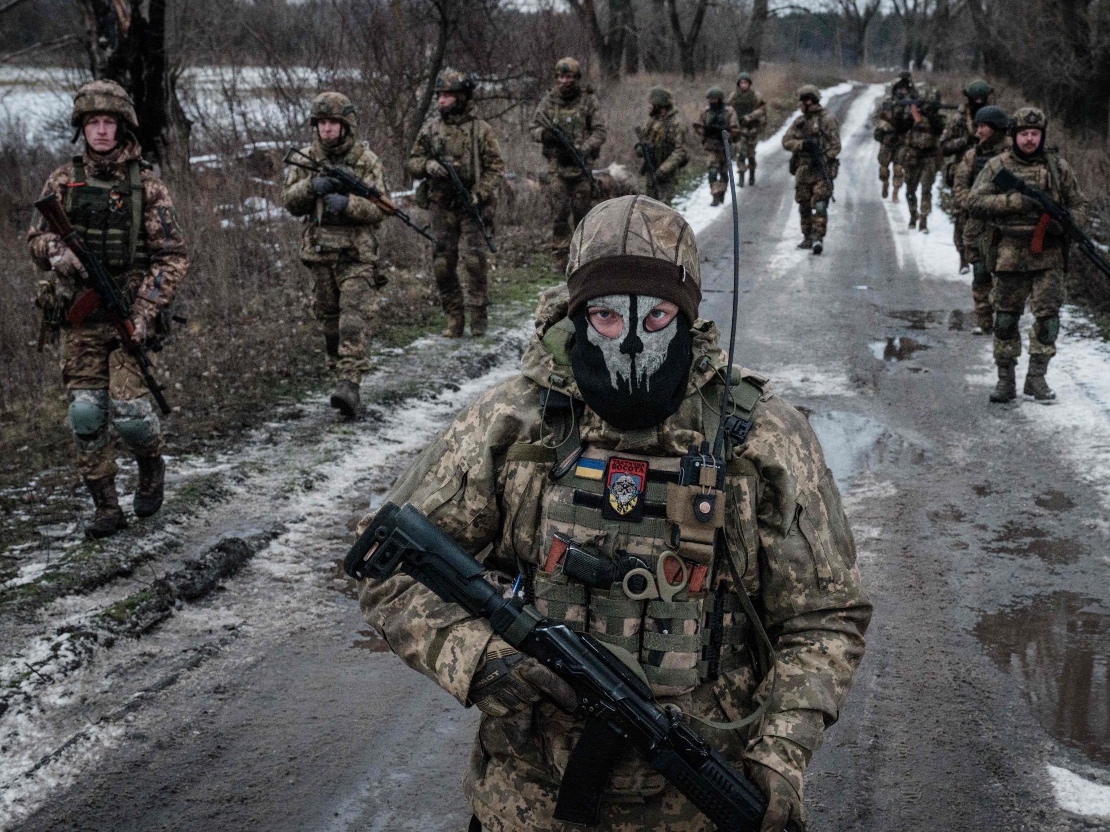Zwei Jahre Krieg in der Ukraine.