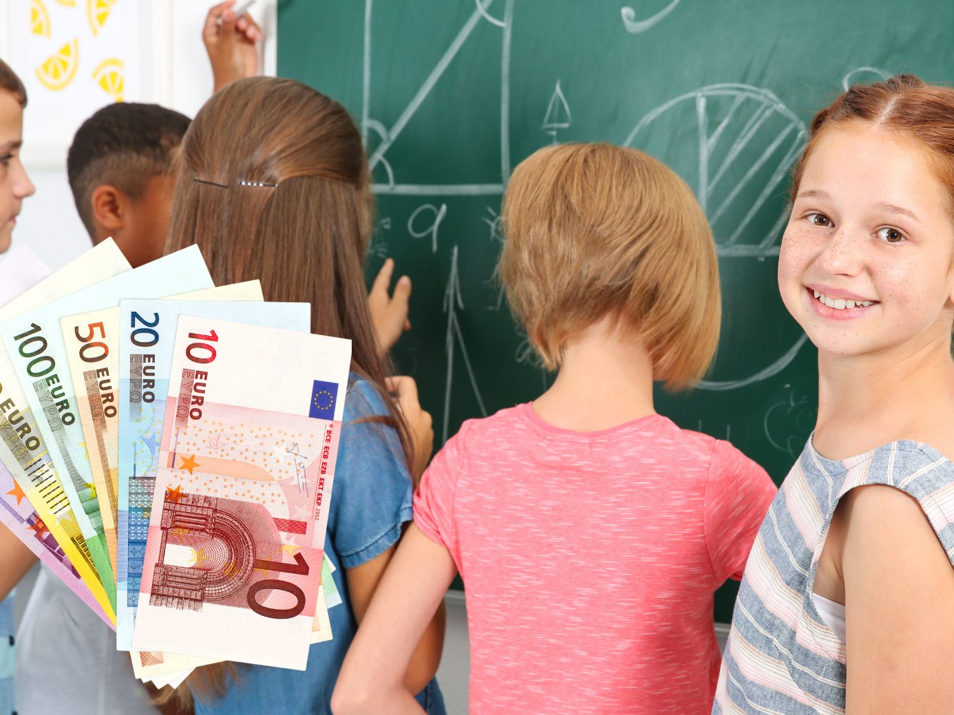 Kinder aus armutsgefährdeten Familien werden zum Semesterstart unterstützt.