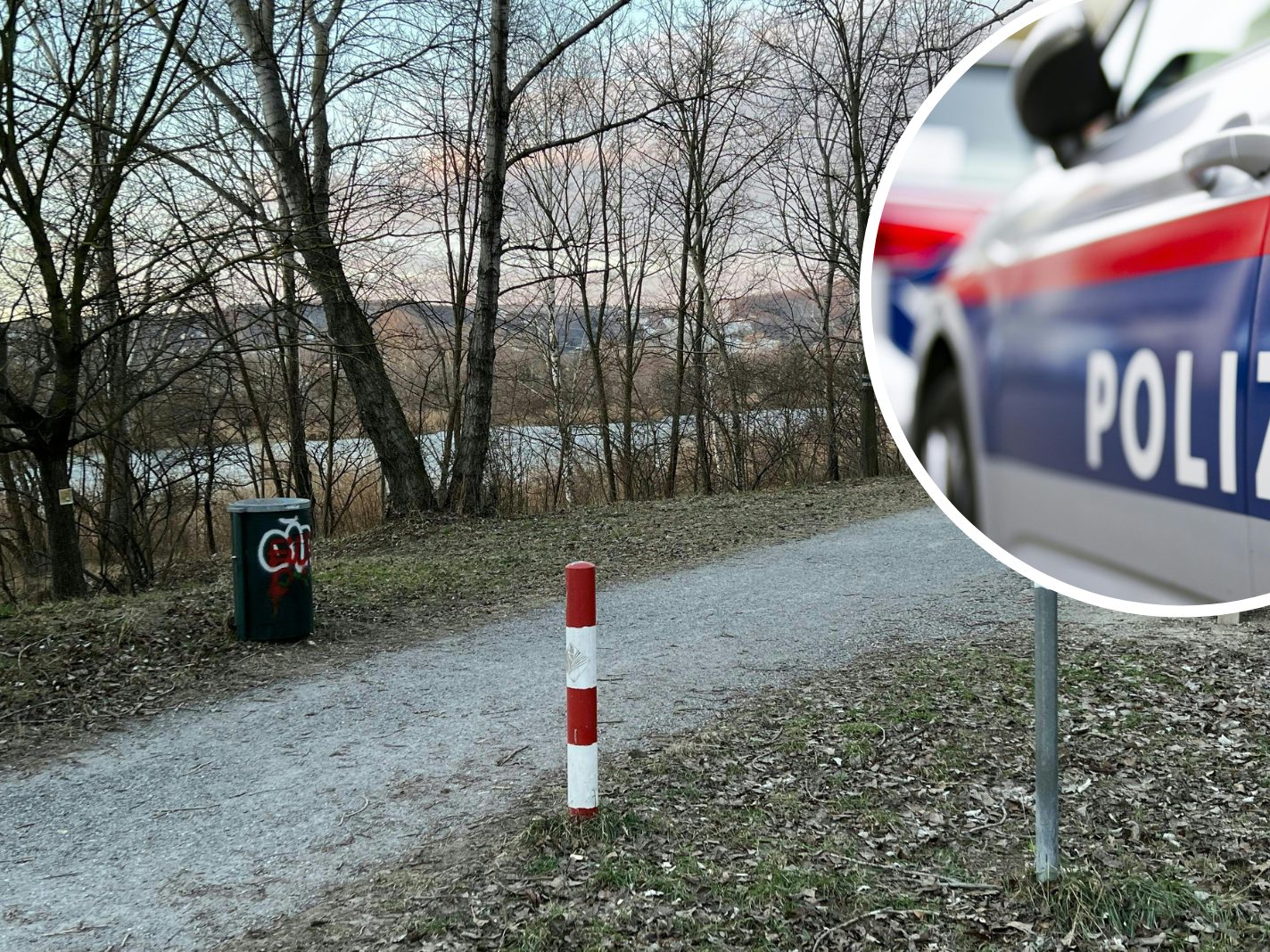 Die Wiener Polizei gibt eine PK zu den neuesten Details zu dem Leichefund im Marchfeldkanal.