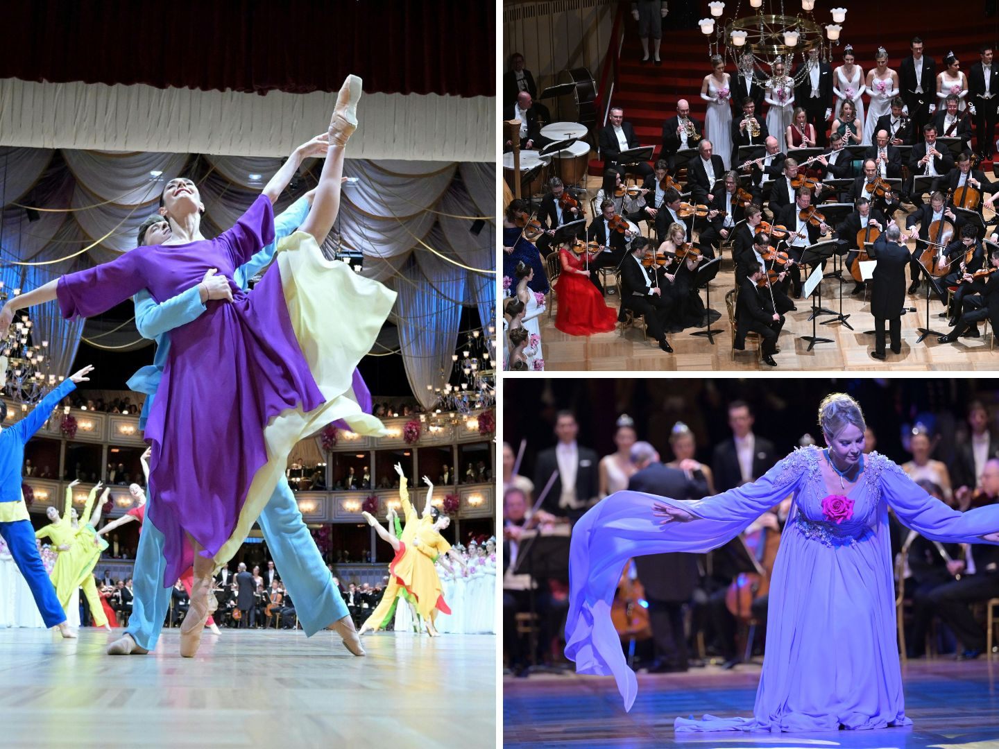 Der 66. Wiener Opernball wurde feierlich eröffnet.