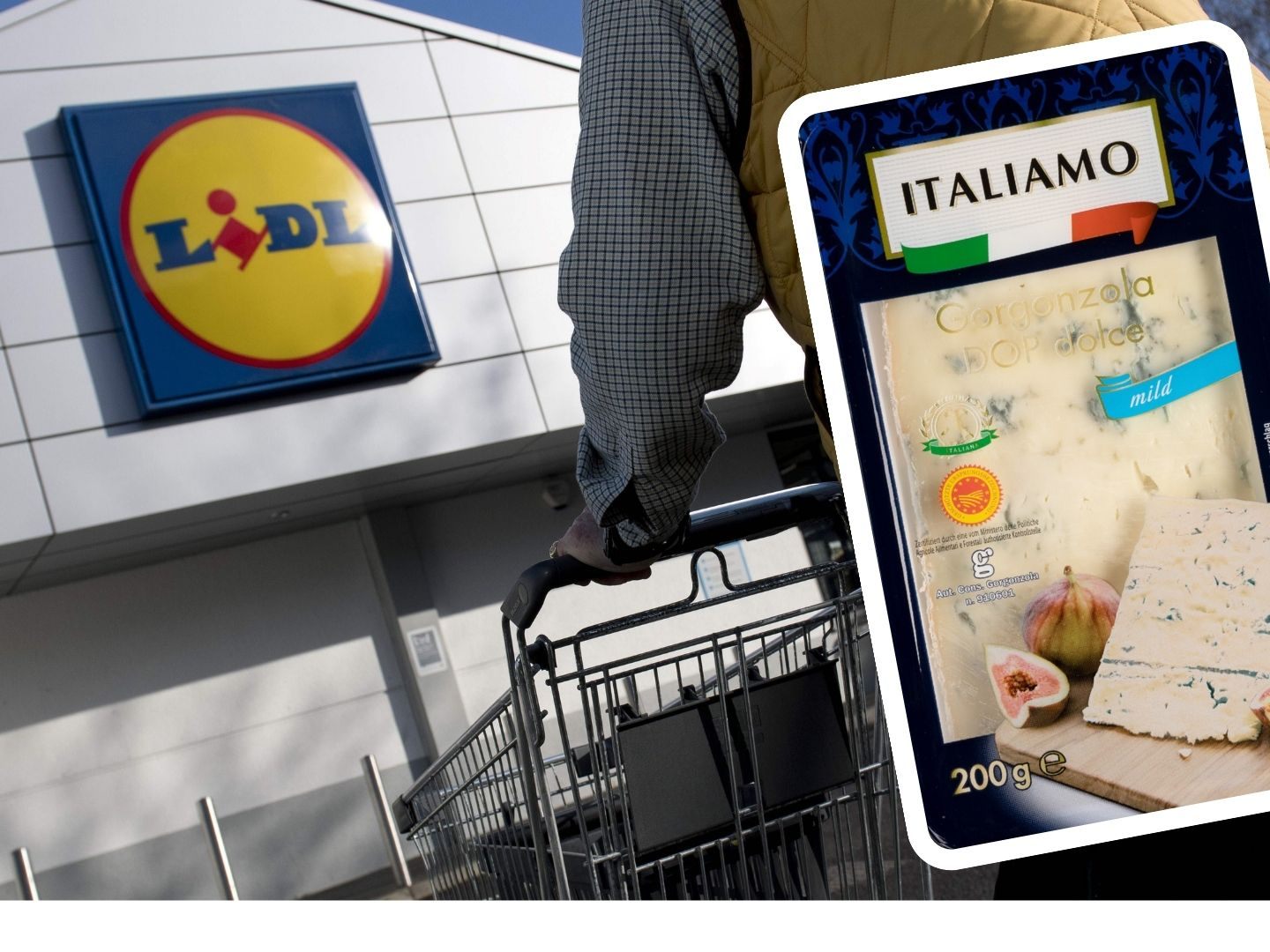 Lidl ruft Gorgonzola-Käse wegen Listerien zurück.