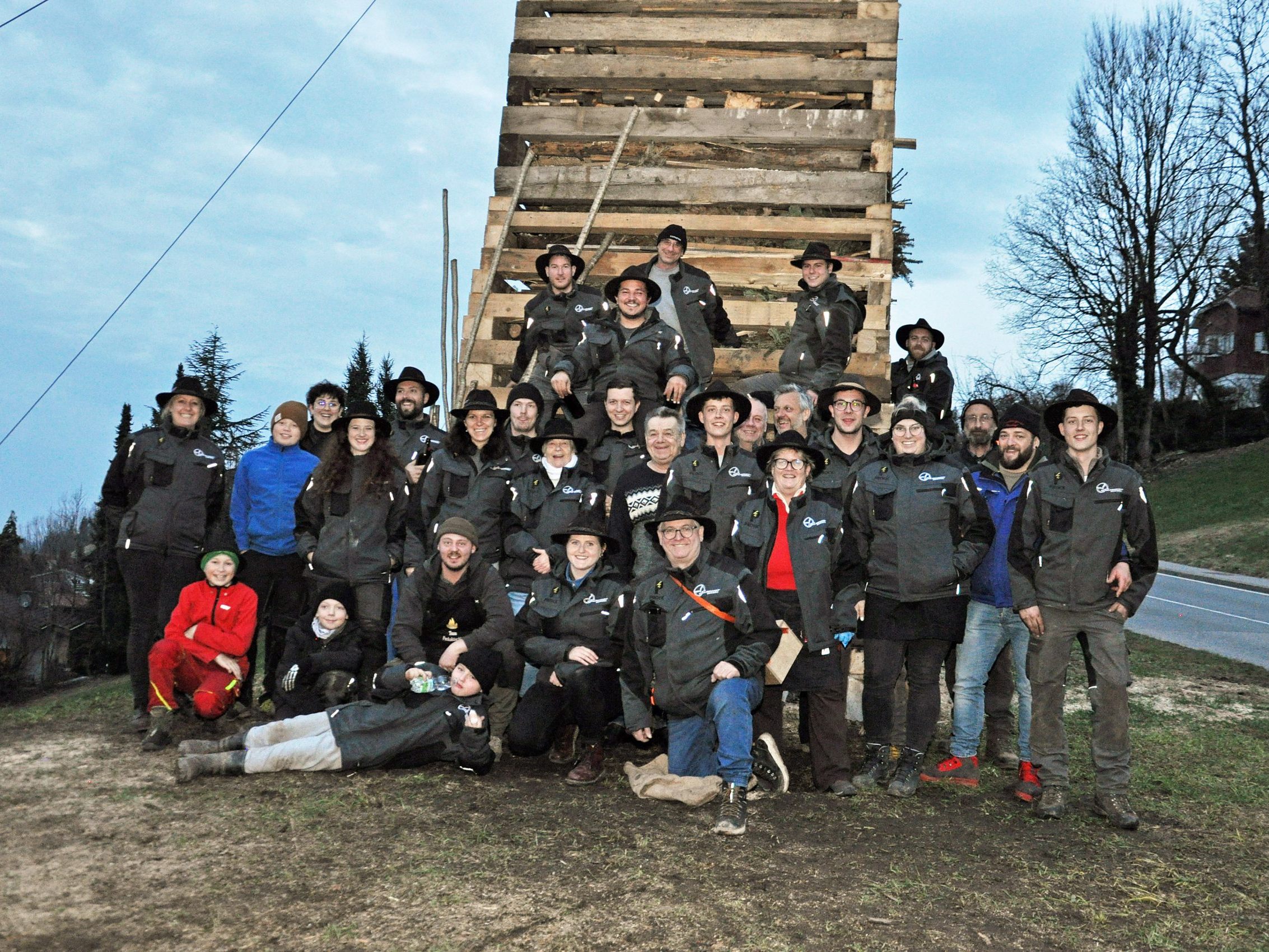 Die Funkenzunft Oberdorf gehört zu den traditionsreichsten in Dornbirn.