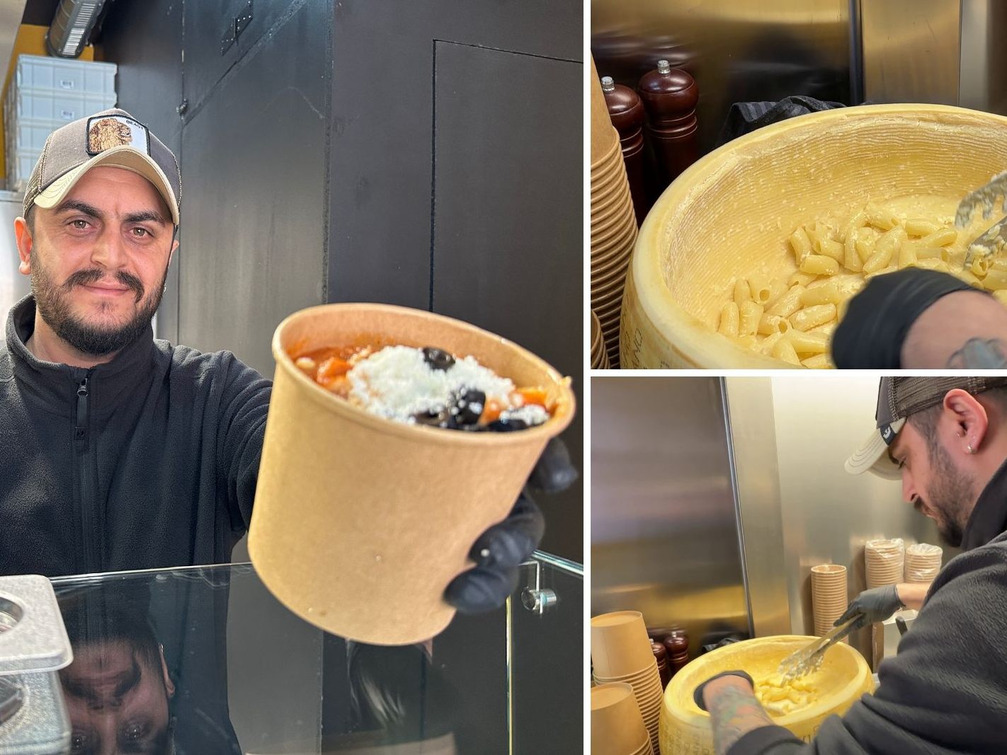 Hausgemachte Nudeln aus dem Parmesanlaib gibts jetzt auch in Vorarlberg. Hausgemachte Nudeln aus dem Parmesanlaib gibts jetzt auch in Vorarlberg.