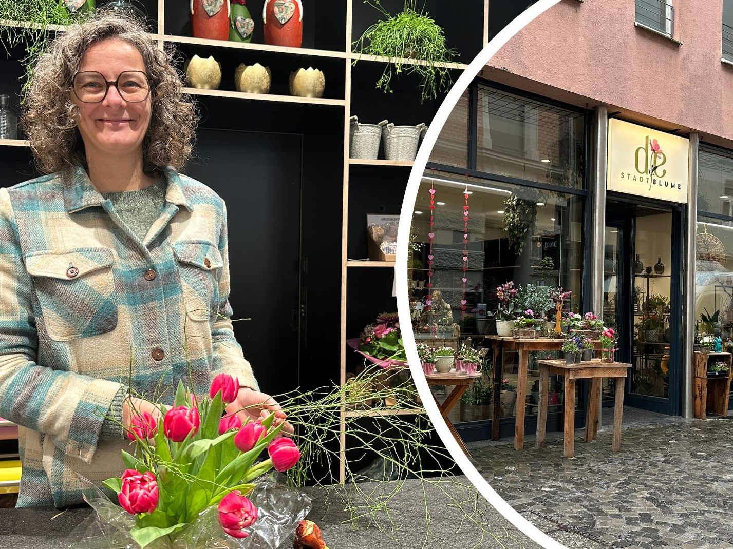 Riccarda Holzer ist die Chefin der neuen "Stadtblume". Riccarda Holzer ist die Chefin der neuen "Stadtblume".