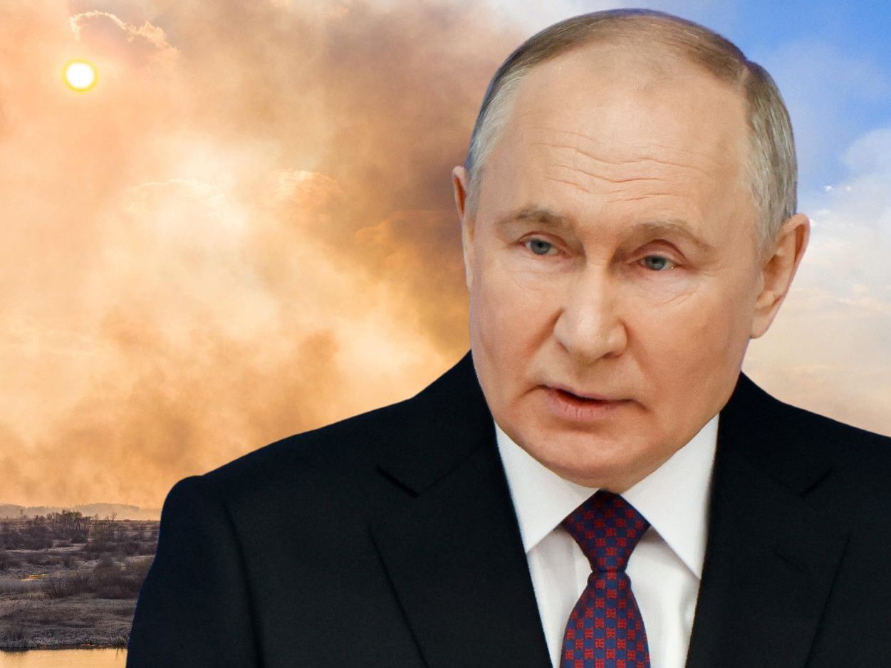 Putin warnt in seiner Rede an die Nation den Westen vor Angriffen. Putin warnt in seiner Rede an die Nation den Westen vor Angriffen.