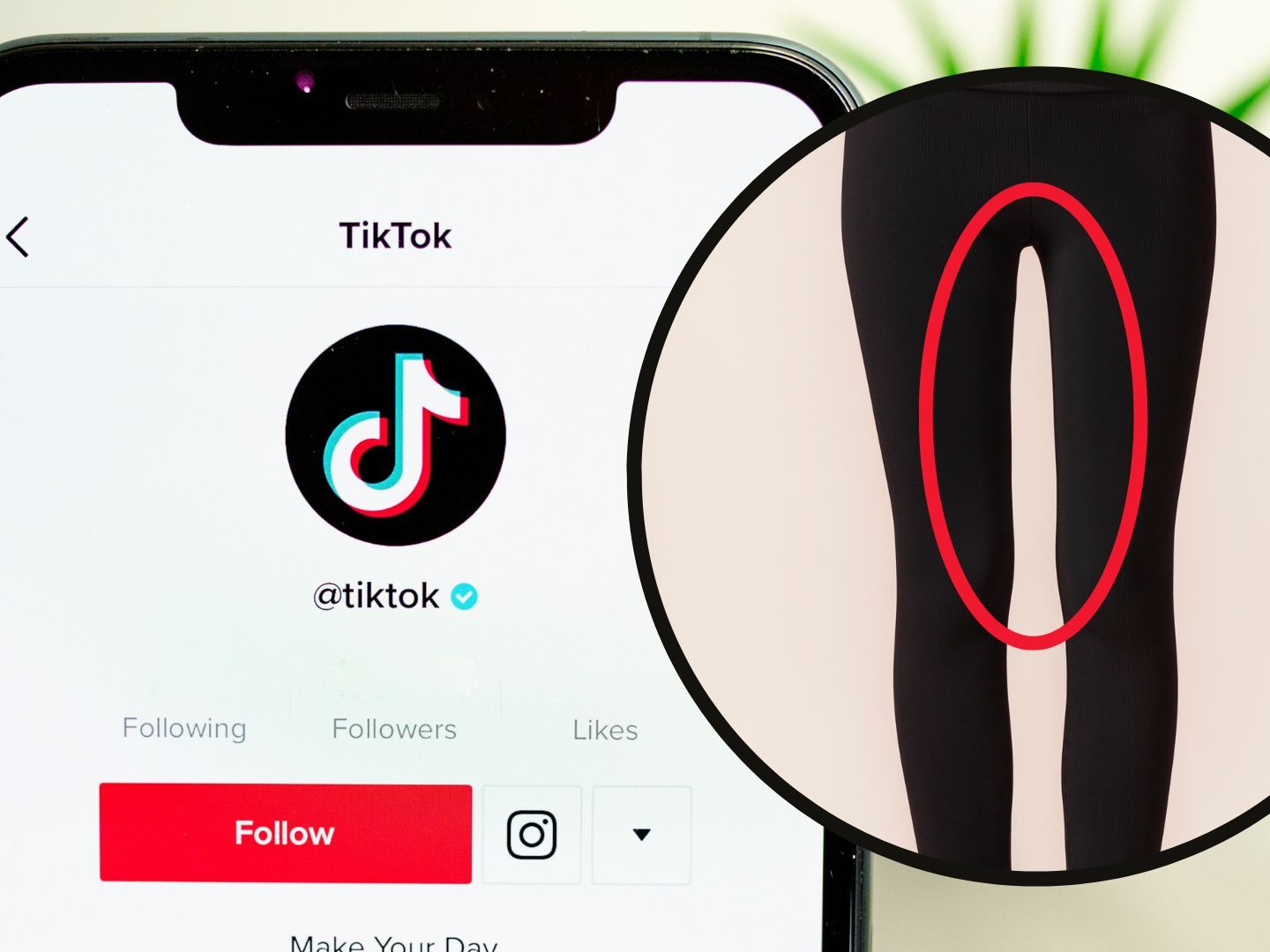 TikTok verbietet Legging Legs Trend