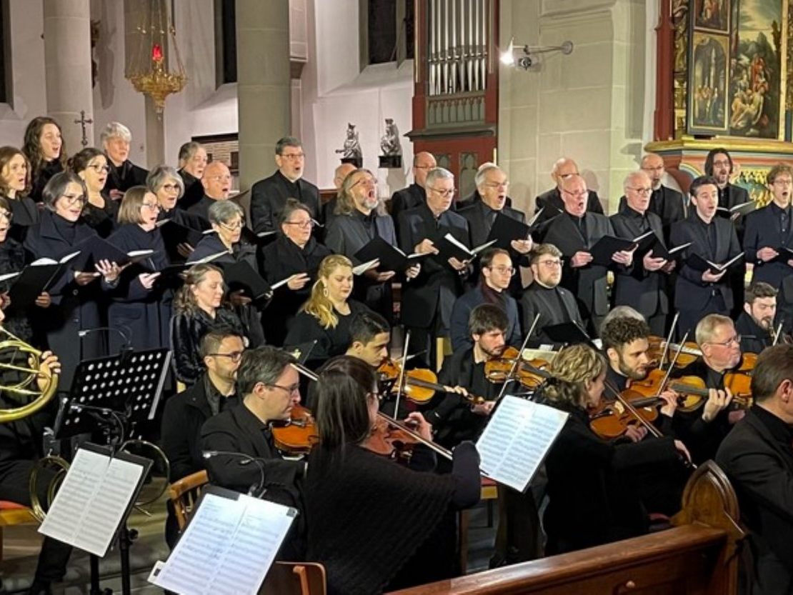 Ein Bild von einem Domchor-Konzert 2023. Ein Bild von einem Domchor-Konzert 2023.
