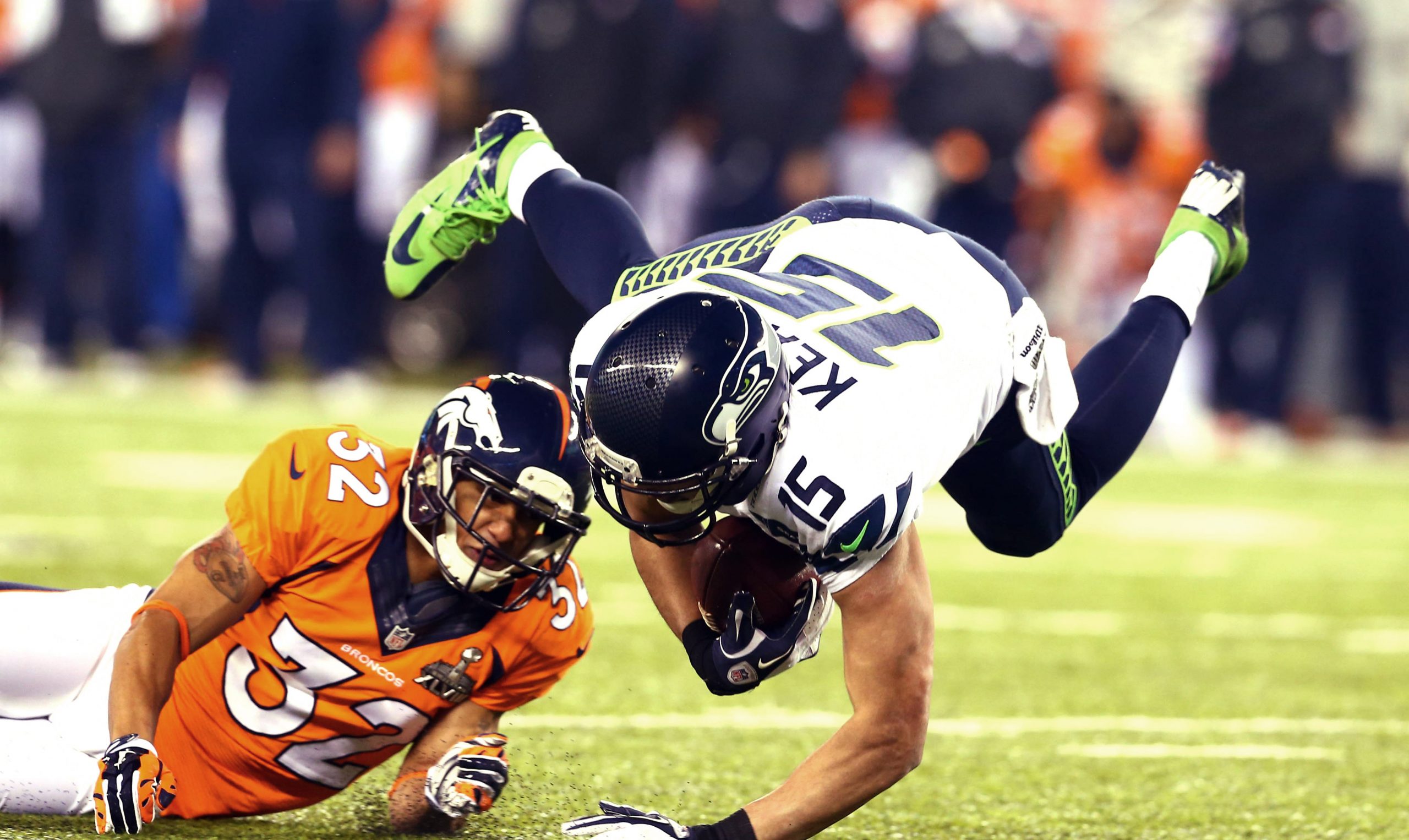 Denver Broncos vs Seattle Seahawks.  Denver Broncos vs Seattle Seahawks.