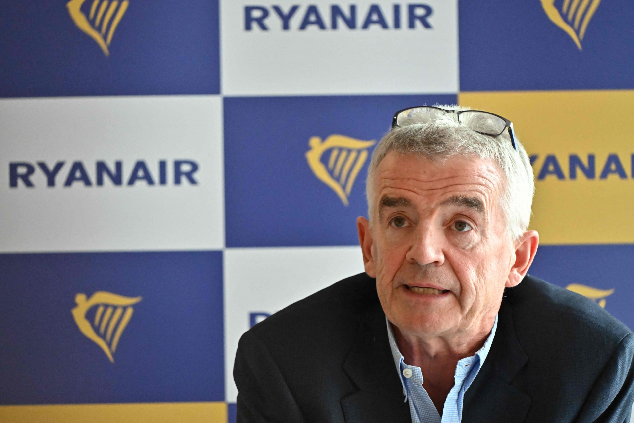 Michael OÕLeary, CEO der Airline Ryanair