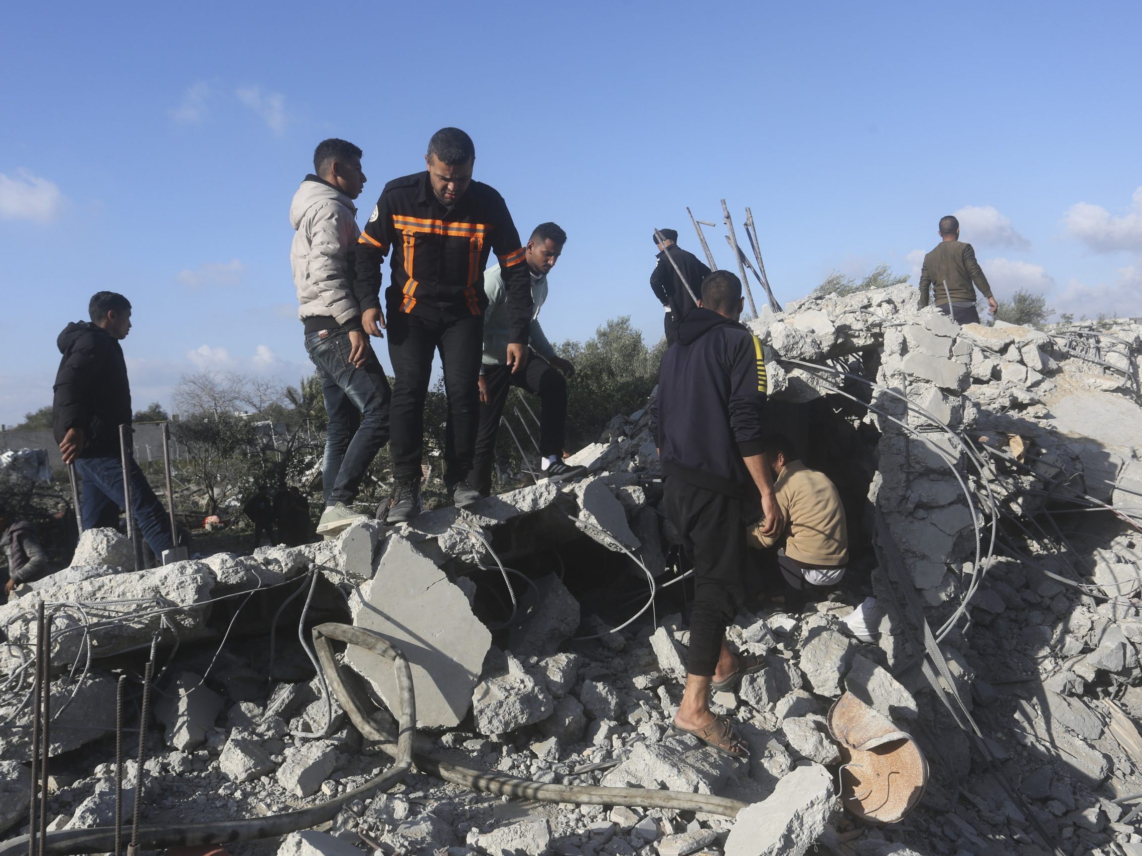 Die Lage in Rafah sorgt auch in Europa für Besorgnis. Die Lage in Rafah sorgt auch in Europa für Besorgnis.