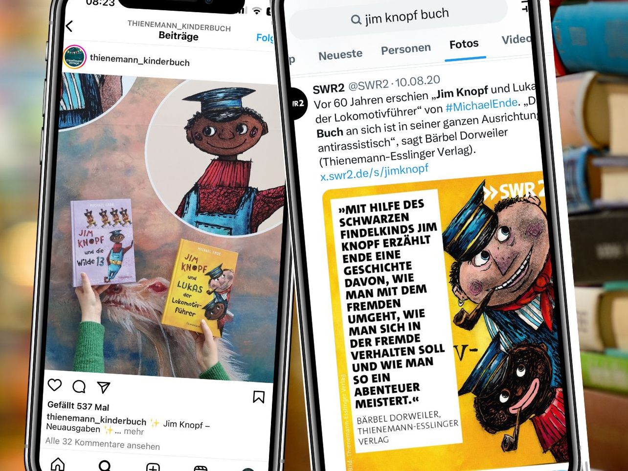 Der Thienemann Verlag hat in einem bedeutenden Schritt die Kinderbuch-Serie "Jim Knopf und Lukas der Lokomotivführer" von Michael Ende überarbeitet.