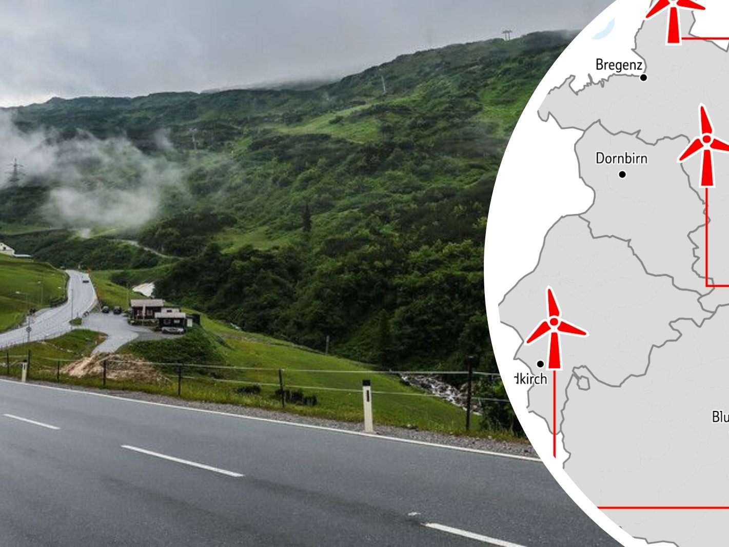 Die Alpe Rauz in Klösterle gilt laut Umweltlandesrat Daniel Zadra als aktuell vielversprechendstes Gebiet für die baldige Errichtung von Windkraftanlagen.