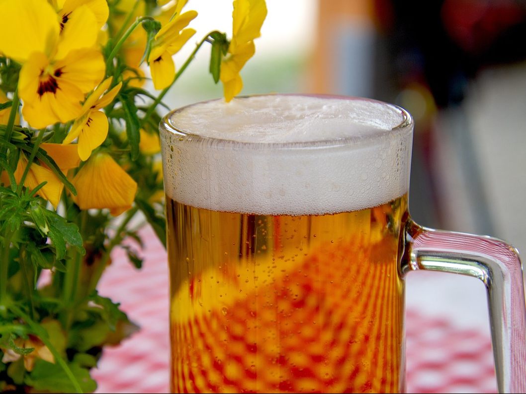 Der Bierabsatz erreichte 2023 in etwa Vorkrisenniveau.