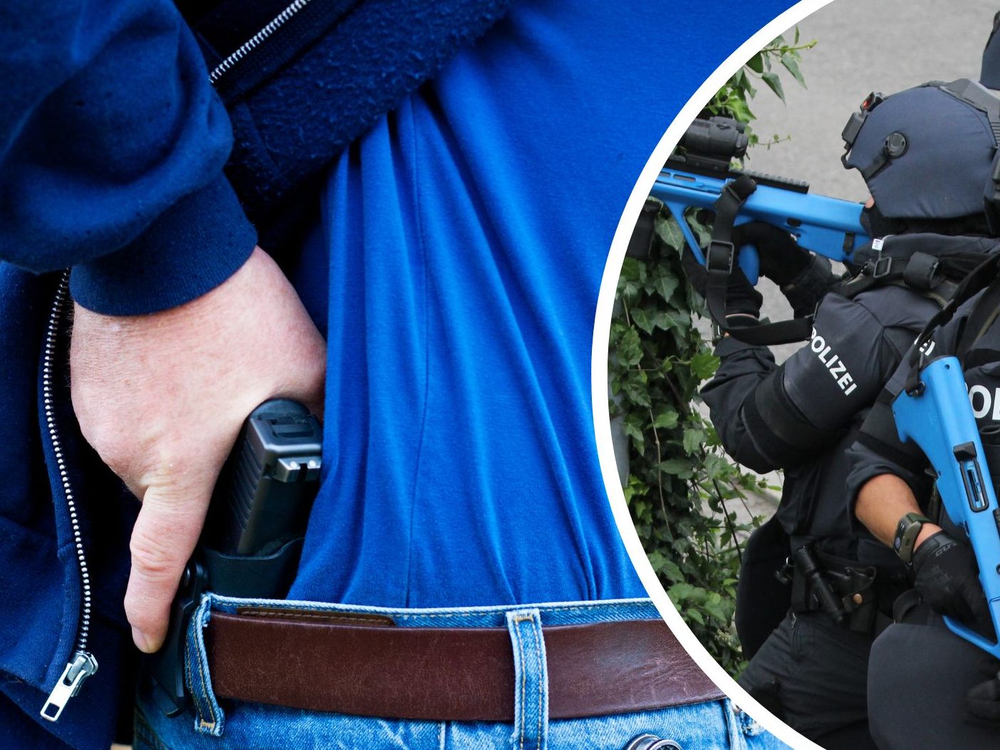 Schusswaffe löste Großeinsatz in Göfis aus.