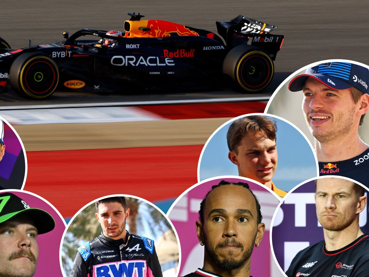 Alle Formel-1-Fahrer der Saison im Überblick.