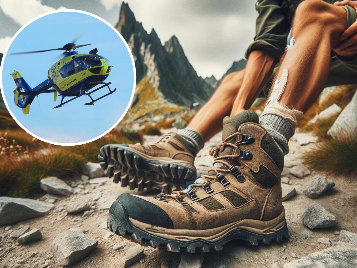 Zwei verunglückte Wanderer in Frastanz. Zwei verunglückte Wanderer in Frastanz.
