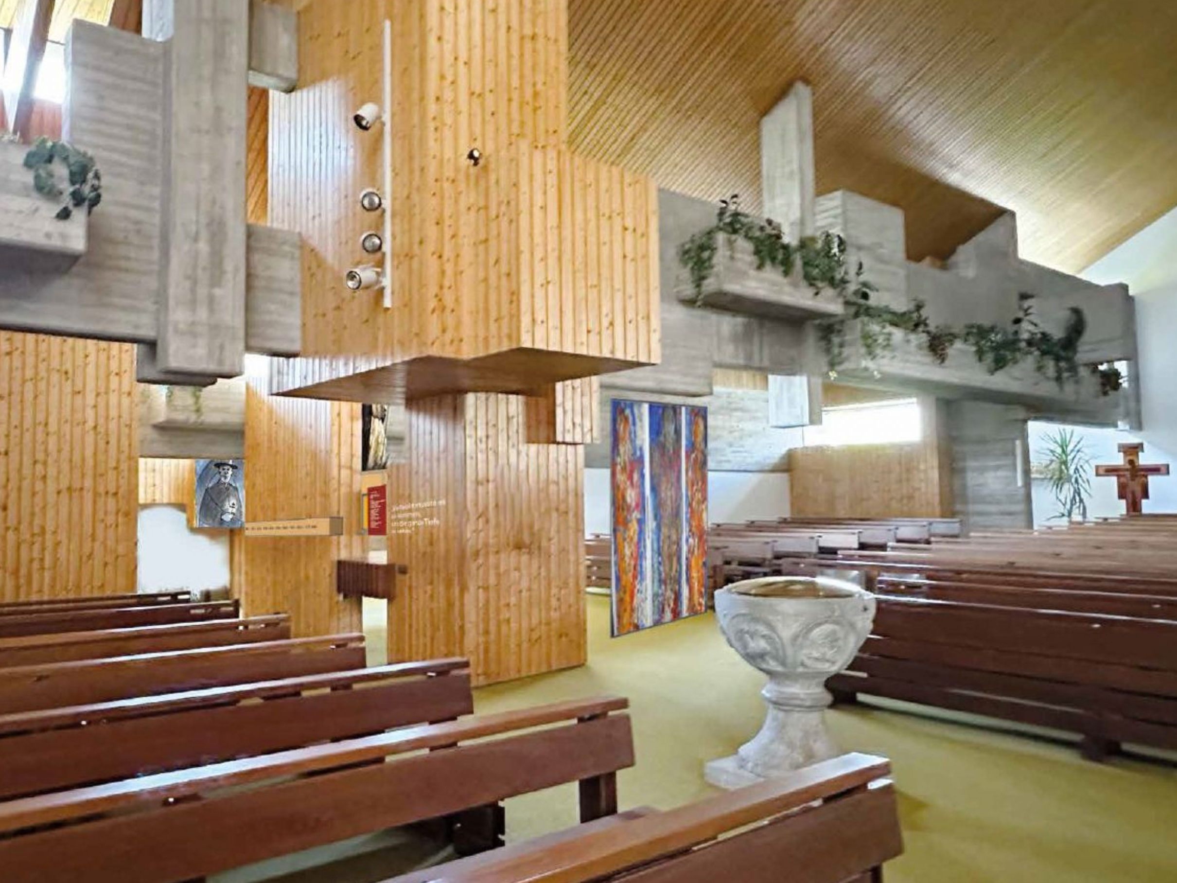 In der Göfner Kirche entsteht ein neuer Gedächtnisort für Provikar Carl Lampert.