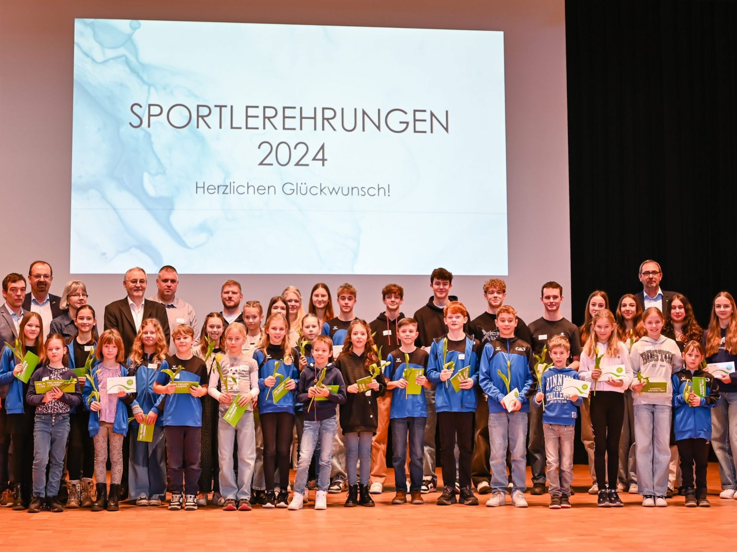 Große Bühne für sportliche Erfolge!