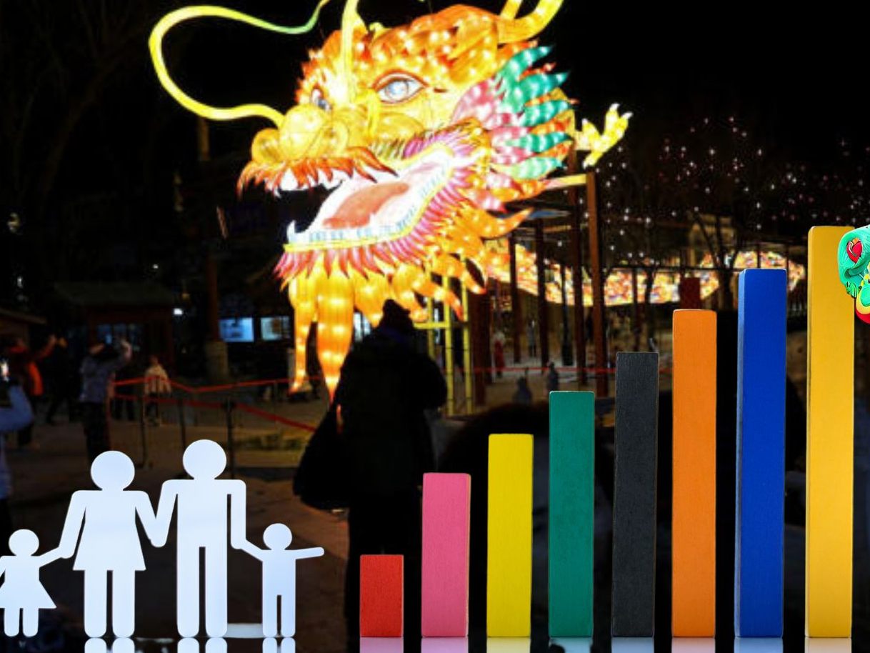 Im "Jahr des Drachen" verzeichnet China einen signifikanten Anstieg der Geburtenzahlen.