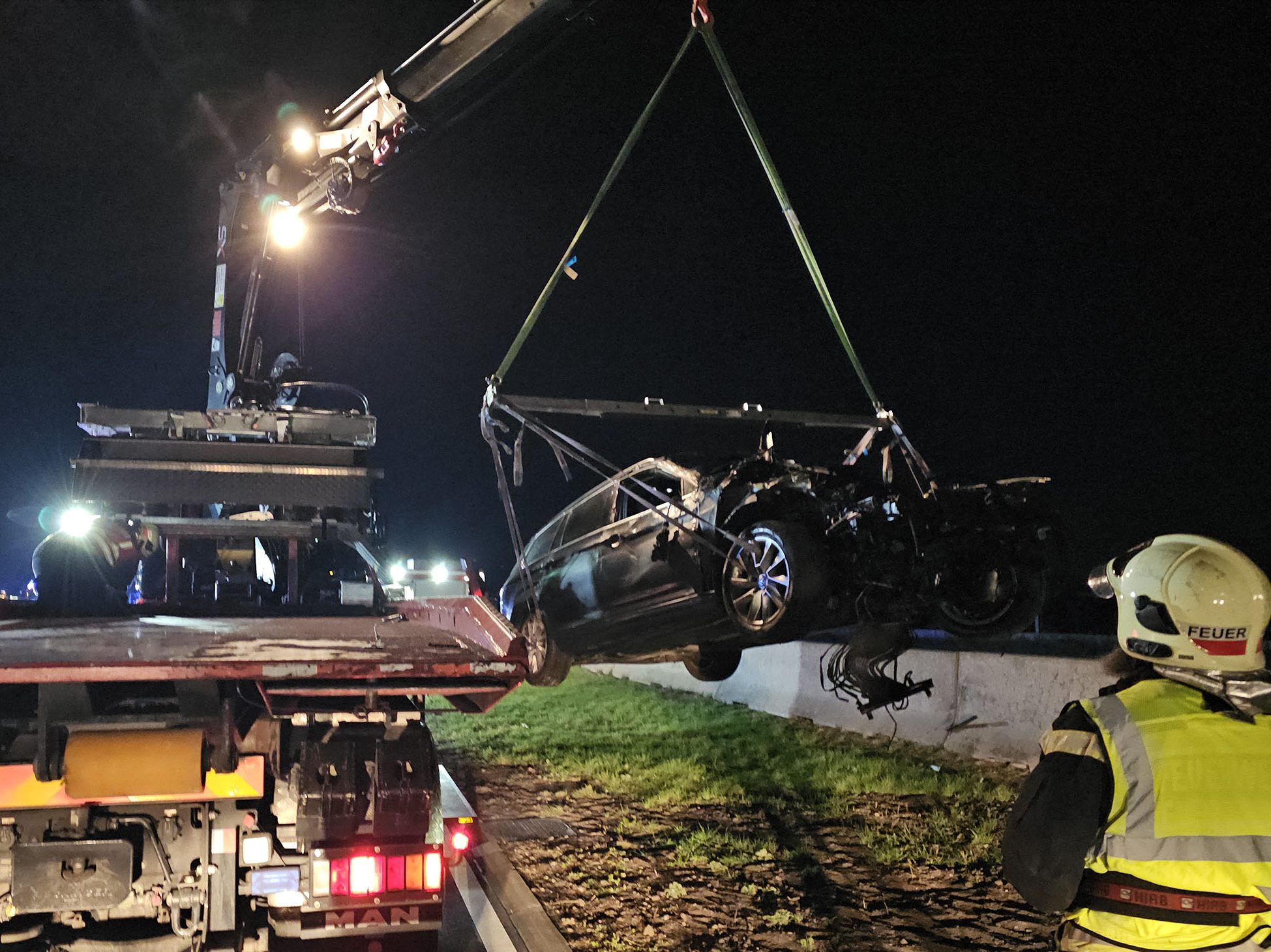 Ein schwerer Verkehrsunfall ereignete sich in Niederösterreich.