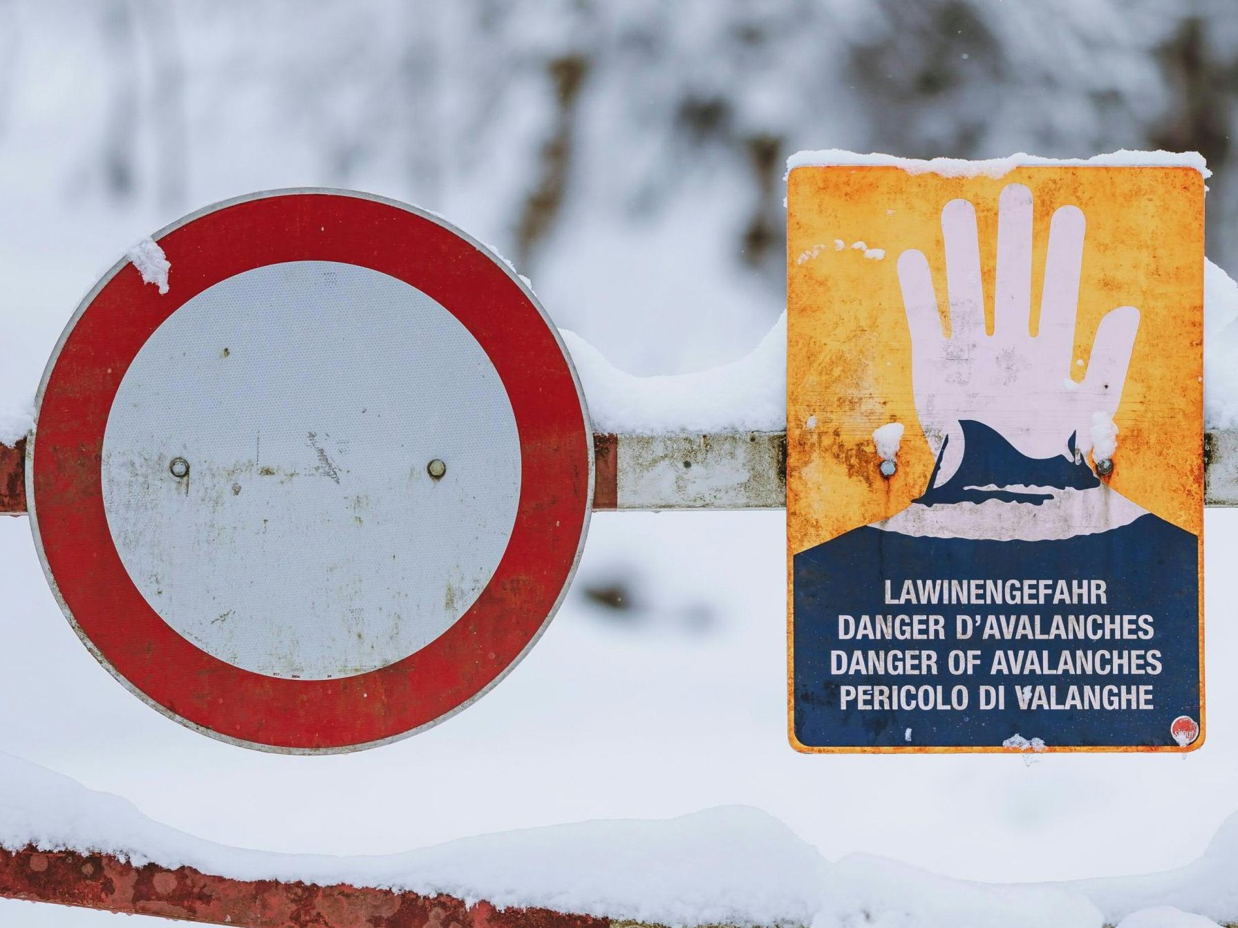 Ein Lawinenabgang sorgte für eine Suchaktion im Kleinwalsertal.