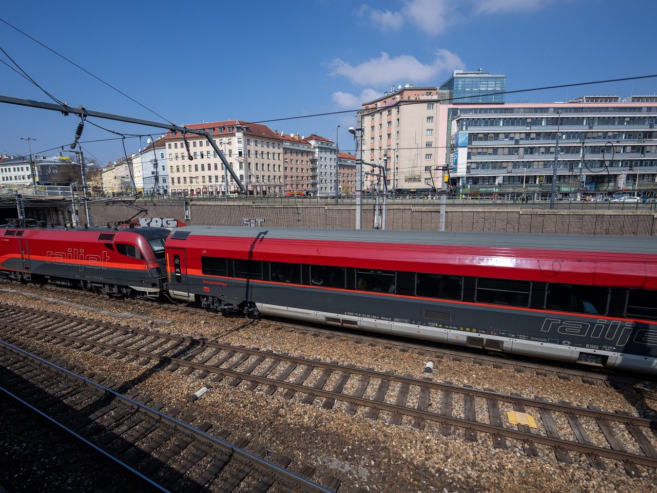 Railjet-Verbindungen Wien-München betroffen. Railjet-Verbindungen Wien-München betroffen.
