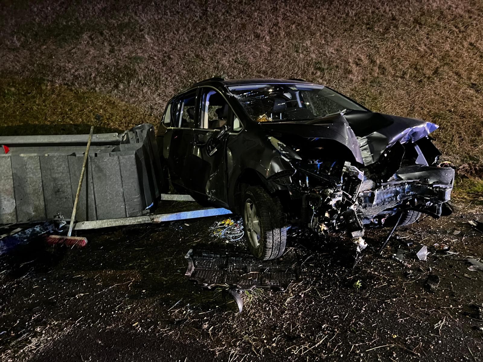 Auf der S1 bei Schwechat ist es zu einem Verkehrsunfall gekommen.