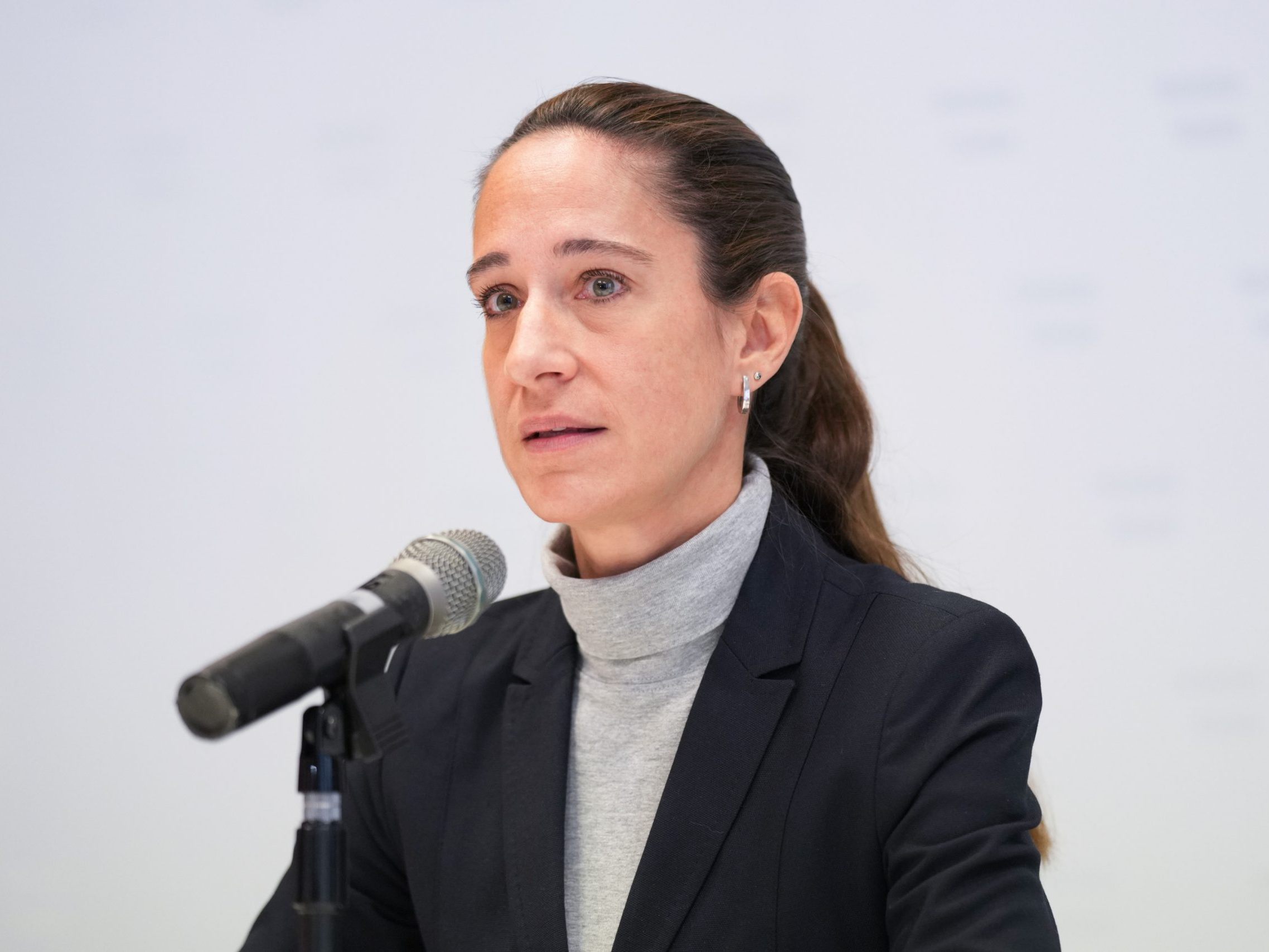 Wiener Staatsanwaltschaft bestätigte, dass gegen Imam ermittelt wird. Im Bild: Sprecherin Bussek.