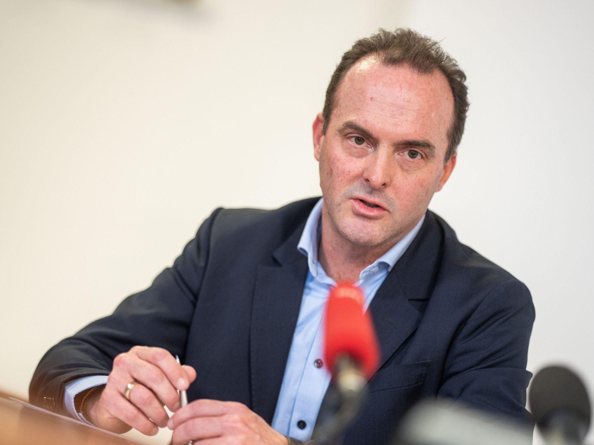 Containerspital als Ersatz für AUVA-Traumazentrum Wien-Brigittenau. Im Bild: AUVA-Generaldirektor Bernart.