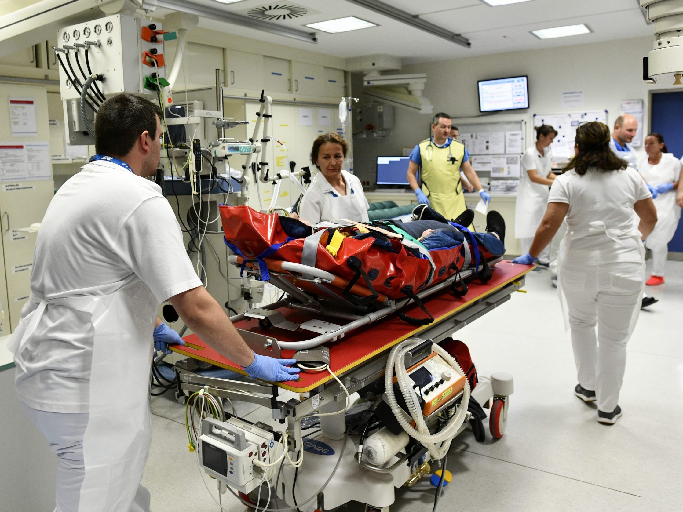 Die Absiedelung im ehemaligen Lorenz Böhler-Unfallkrankenhaus beginnt am Montag.