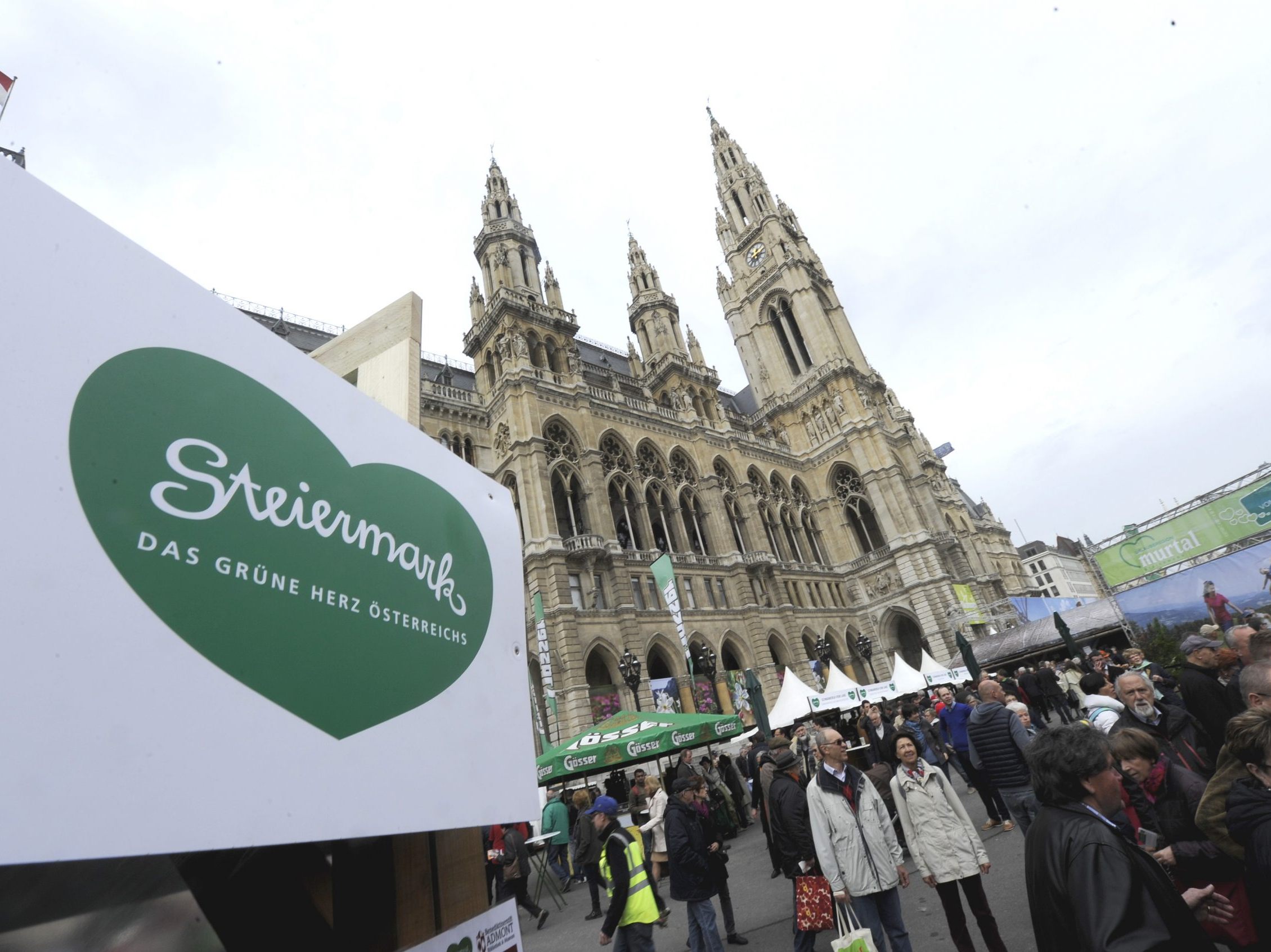 Vier Tage steirisches Lebens- und Urlaubsgefühl am Wiener Rathausplatz.