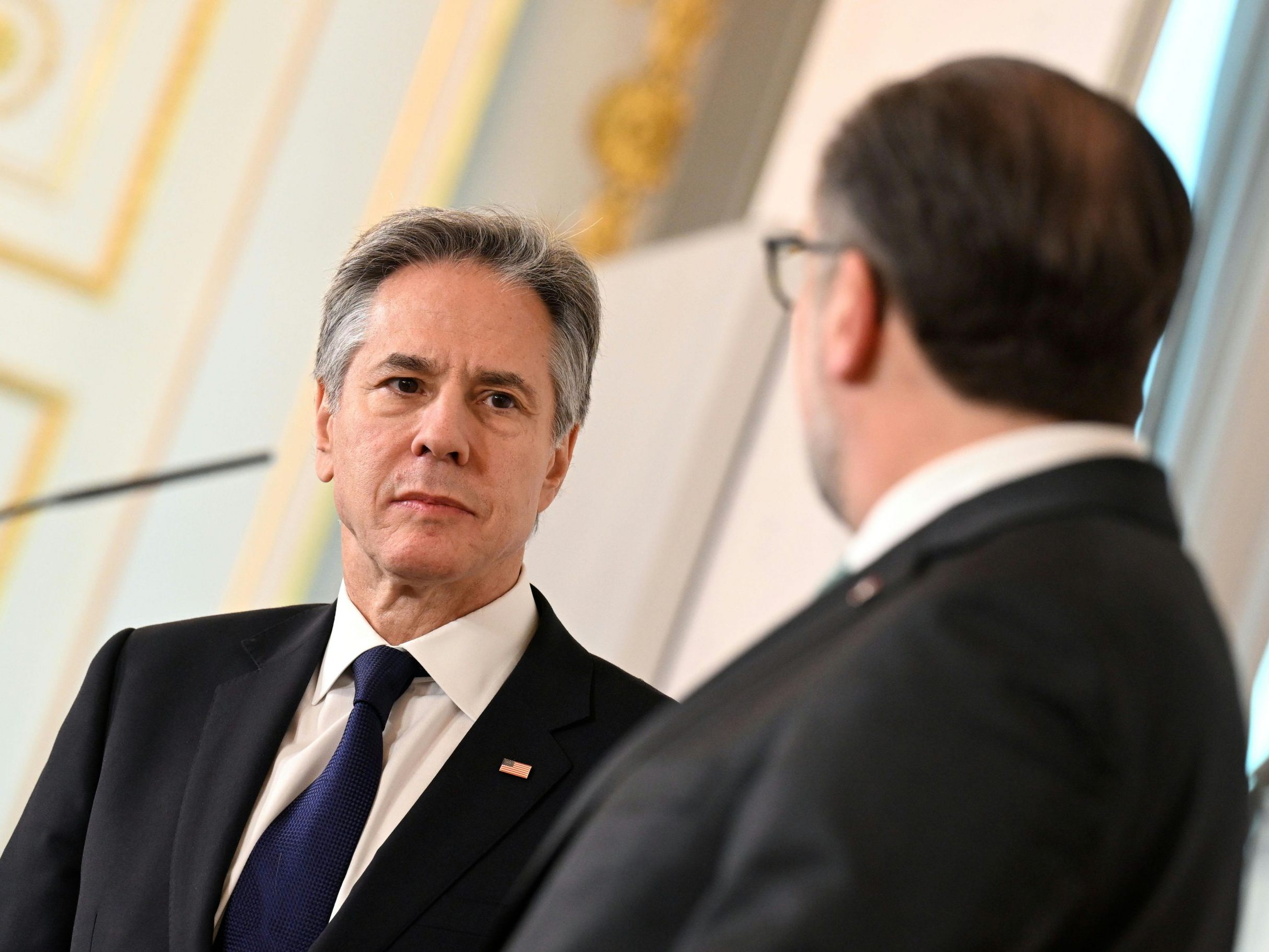 Blinken und Schallenberg am Freitag in Wien.