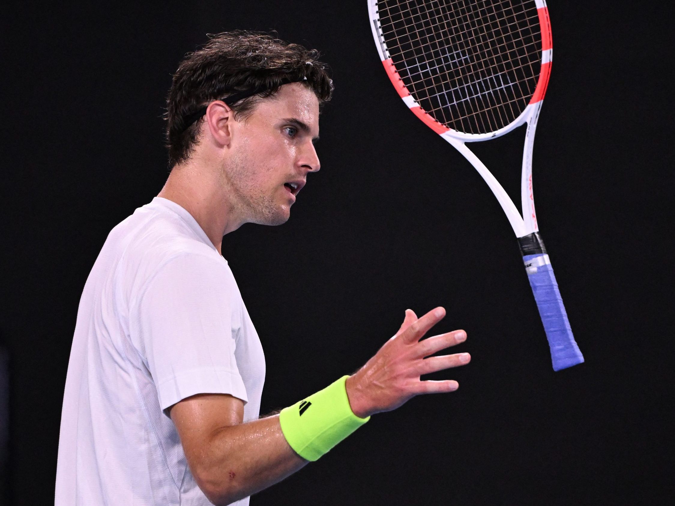 Erneute Niederlage für Dominic Thiem. Erneute Niederlage für Dominic Thiem.