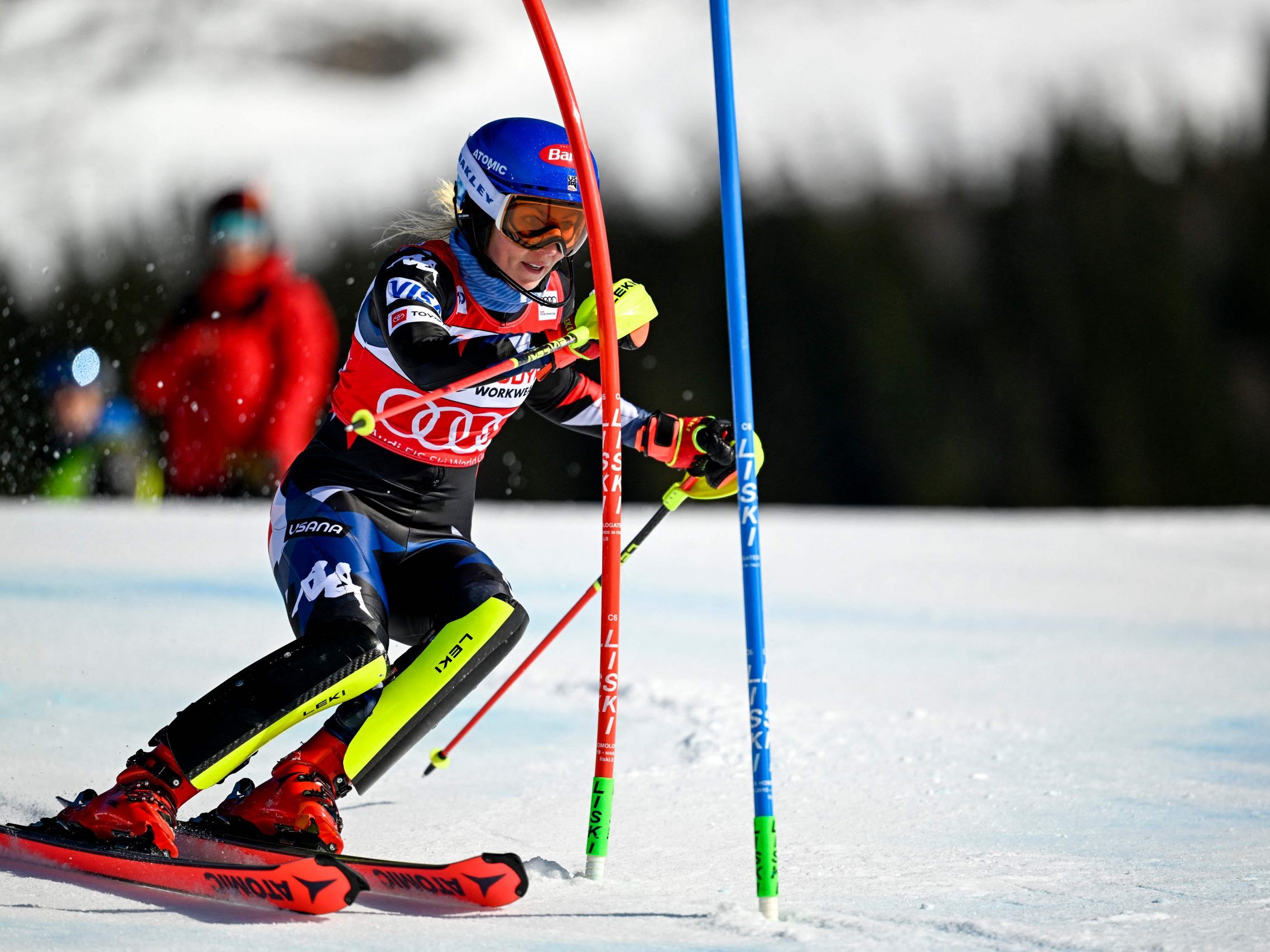 Shiffrin mit Bestzeit nach Comeback Shiffrin mit Bestzeit nach Comeback